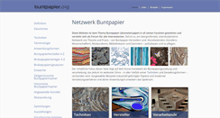 Desktop Screenshot of buntpapier.org